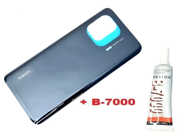 Tkgz Xiaomi Mİ 11 PRO Arka Kapak Batarya Pil Kapağı (CAM+B-7000) SİYAH ürün görseli 1