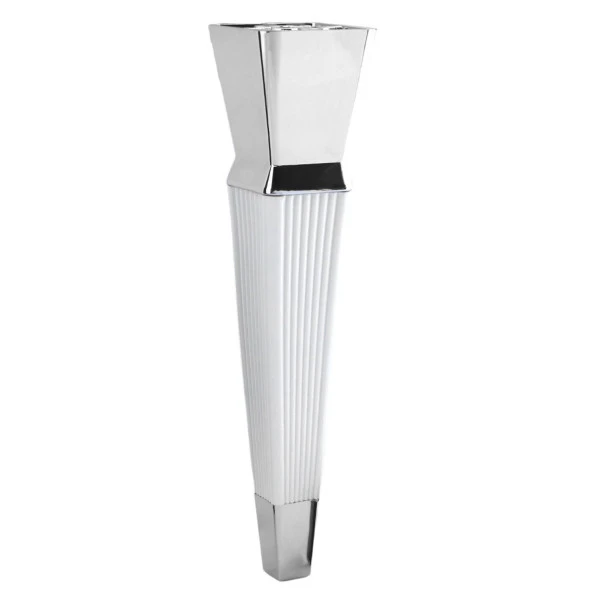 Mobilya Oturma Grubu Kanepe Sehpa TV Ünitesi Koltuk Ayağı Baza Ayakları Beyaz Krom 26 cm - Resim 6