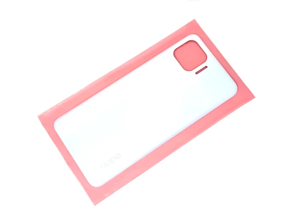 Tkgz Oppo Reno 4 Lite Arka Kapak Batarya Pil Kapağı (B-7000) BEYAZ - Resim 2