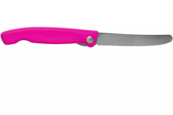 Victorinox 11cm Pembe Katlanabilir Domates Bıçağı 6.7836.F5B - 3