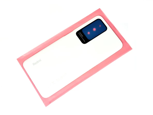 Tkgz Xiaomi Redmi 10 Arka Pil Kapağı (B-7000) BEYAZ - 2