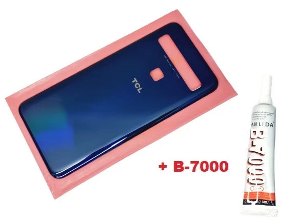 Tkgz Tcl 10L (T770H) Arka Pil kapağı (CAM+B-7000) MAVİ