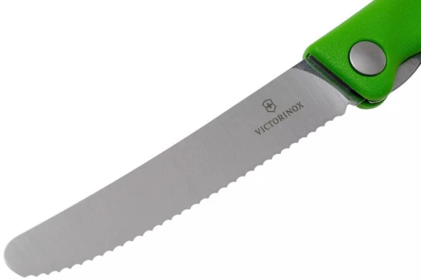Victorinox 11cm Yeşil Katlanabilir Domates Bıçağı 6.7836.F4B - 4