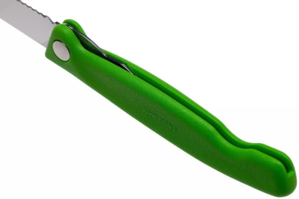 Victorinox 11cm Yeşil Katlanabilir Domates Bıçağı 6.7836.F4B - 6
