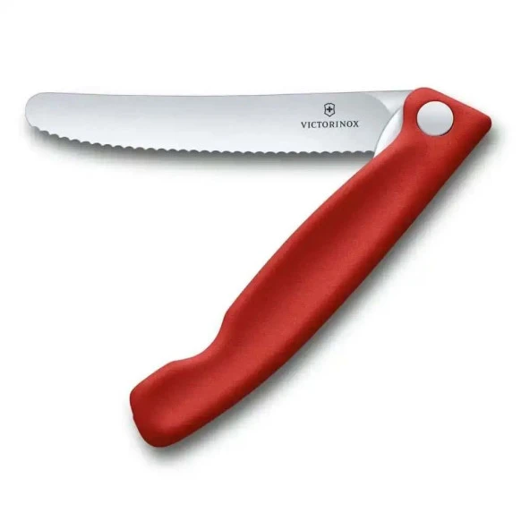 Victorinox 11cm Kırmızı Katlanabilir Domates Bıçağı 6.7831.FB