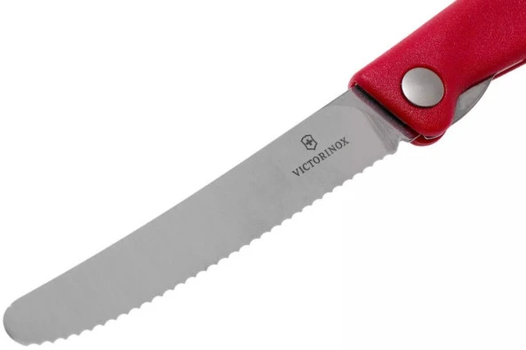 Victorinox 11cm Kırmızı Katlanabilir Domates Bıçağı 6.7831.FB - 4