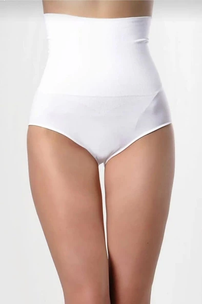 NBB 2465 KADIN YÜKSEK BEL KÜLOT SLİP KORSE 2 ADET - 2