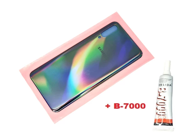 Tkgz Samsung Galaxy A50 A505 Arka Pil kapağı (B-7000) SİYAH