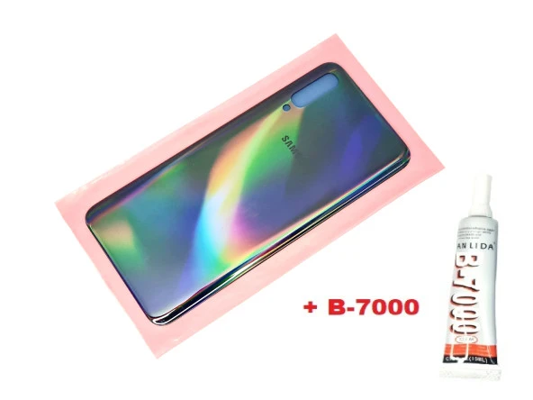 Tkgz Samsung Galaxy A50 A505 Arka Pil kapağı (B-7000) SİYAH