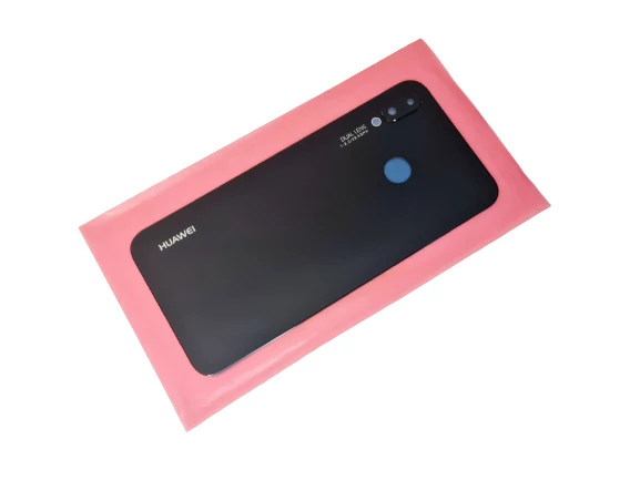 Huawei Uyumlu P20 Lite Arka Pil batarya Kapağı + PİL (CAM KAMERA LENSİ) SİYAH - 2