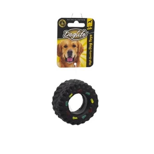 201513 Doglife Tyre Plastik Köpek Oyuncağı