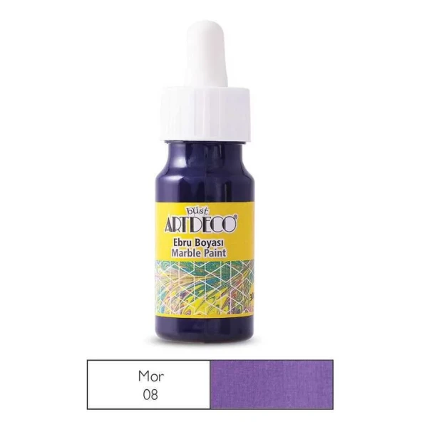 Artdeco Ebru Boyası 30 ml Mor