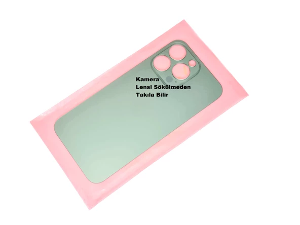 Tkgz İPhone 13 PRO Arka Kapak (CAM) Yeşil ürün görseli 1
