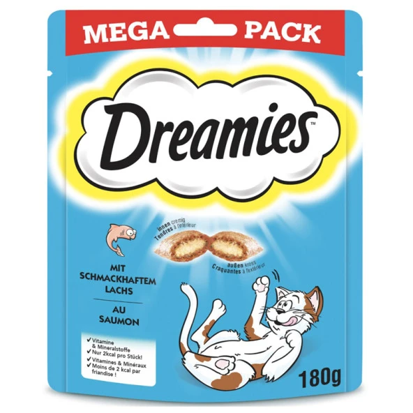 Dreamies Somonlu Kedi Ödülü 180 Gr