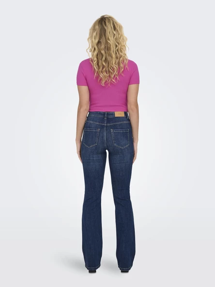 ONLY Kısa Kollu Bayan Crop 15311891 - Resim 2