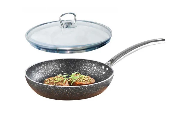 Kapaklı Granit Tava 20 CM