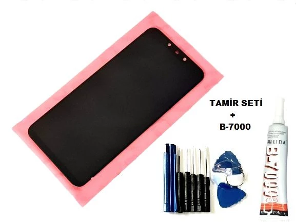 Tkgz Huawei Uyumlu MATE 20 Lite Lcd Ekran Dokunmatik (B-7000+Tamir Seti)
