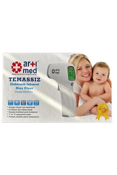 ARTİMED Temassız Elektronik Infrared Ateş Ölçer