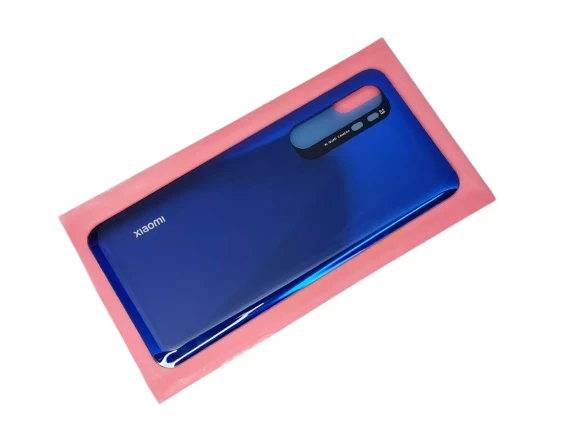 Xiaomi Mi NOTE 10 Lite Arka Kapak Batarya Pil Kapağı (CAM) MAVİ