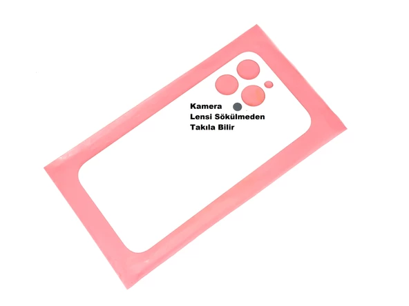 iPhone 13 PRO Arka Pil Batarya Kapağı (CAM) beyaz ürün görseli