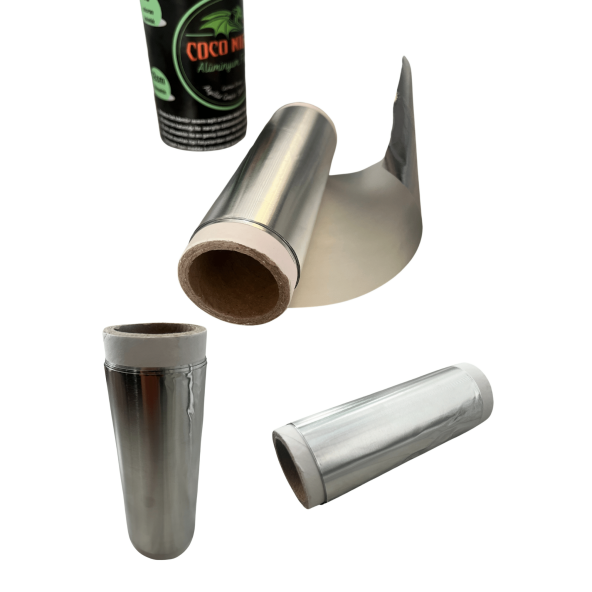 45 mikron (5adet) 250cm Rulo Alüminyum folyo, Nargile folyosu, shisha foil - 3