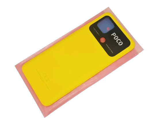 Xiaomi POCO C40 kasa Arka Pil Batarya Kapağı SARI