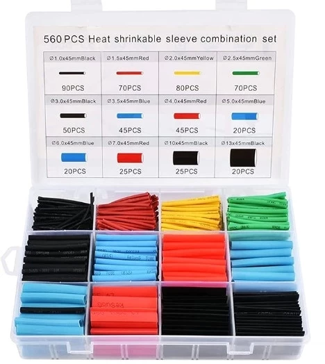 Pratik 560 Parça Set Isıyla Daralan Makaron Kablo Koruyucu Kılıf - 2