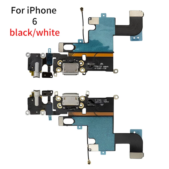 iPhone 6G FULL Şarj Kulaklık Soketi (SİYAH)