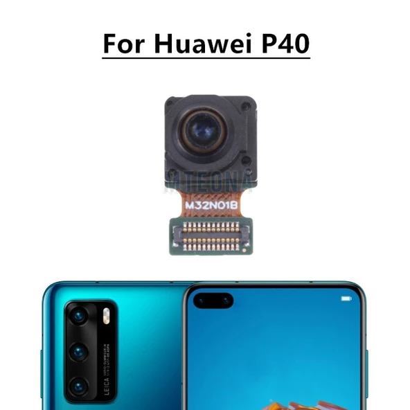 Tkgz Huawei Uyumlu P40 ÖN Kamera Orj