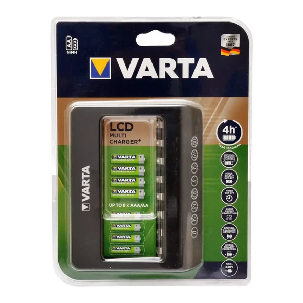 Varta Şarjlı Lcd Multi Charger