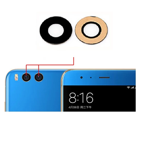 Xiaomi Mİ NOTE 3 Arka Kamera Camı Lens Yapışkanlı