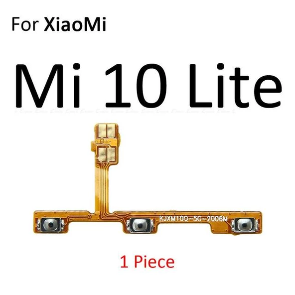 Xiaomi Mİ 10 LİTE On Off Yan Ses Filmi