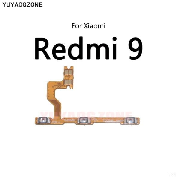 Xiaomi REDMİ 9 On Off Yan Ses Filmi