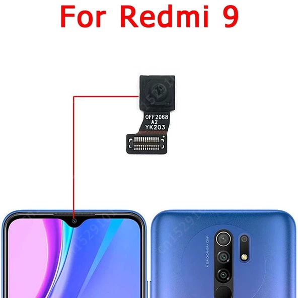 Xiaomi Redmi 9 Ön Kamera Orj