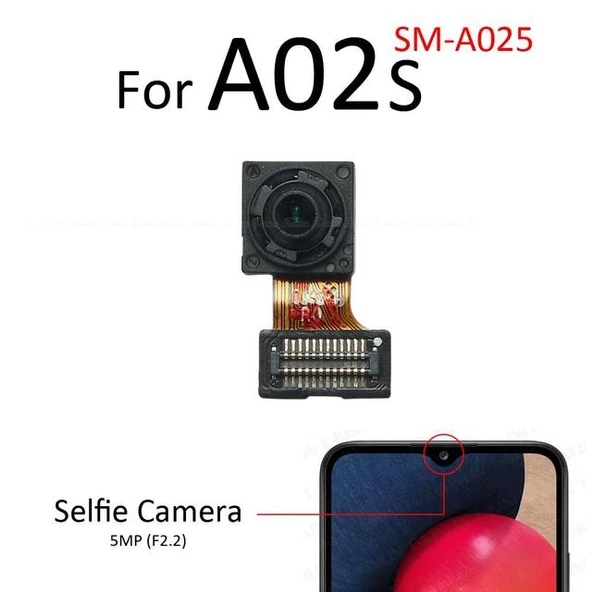 Samsung Galaxy A02S Ön Kamera (Orjinal)