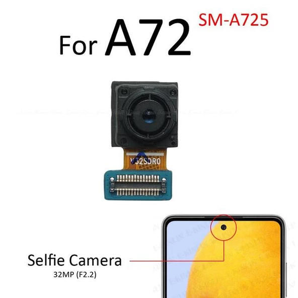Samsung Galaxy A72 Ön Kamera (Orjinal)