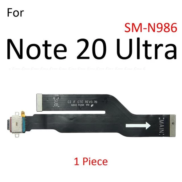 Samsung Galaxy NOTE 20 ULTRA FULL ORJ Şarj Soketi