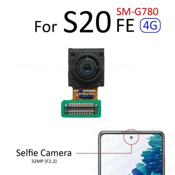 Samsung Galaxy S20 FE Ön Kamera (Orjinal)