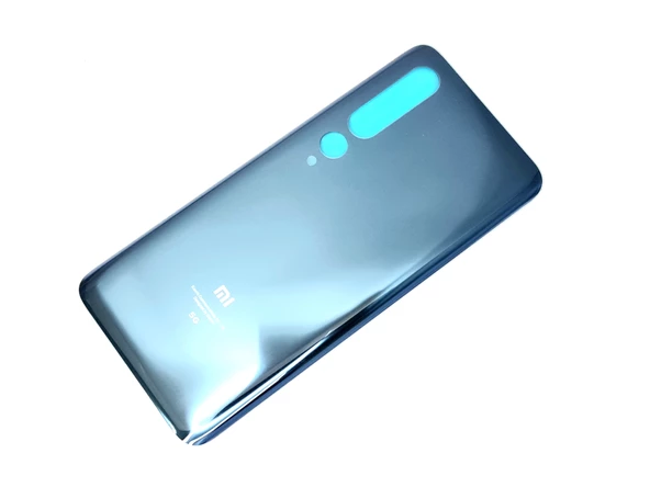 Xiaomi Mİ 10 Arka Kapak Batarya Pil Kapağı 5G (CAM+B-7000) LACİVERT - 2