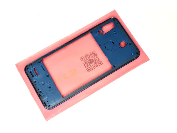 Samsung Galaxy A30 (A305) FULL ORJ KASA Arka Pil Batarya Kapağı (TAMİR SETİ) MAVİ - Resim 4