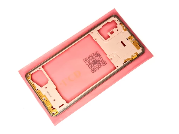 Samsung Galaxy (SM-A715) A71 KASA Arka Pil Batarya Kapağı (TAMİR SETİ) PEMBE - 3