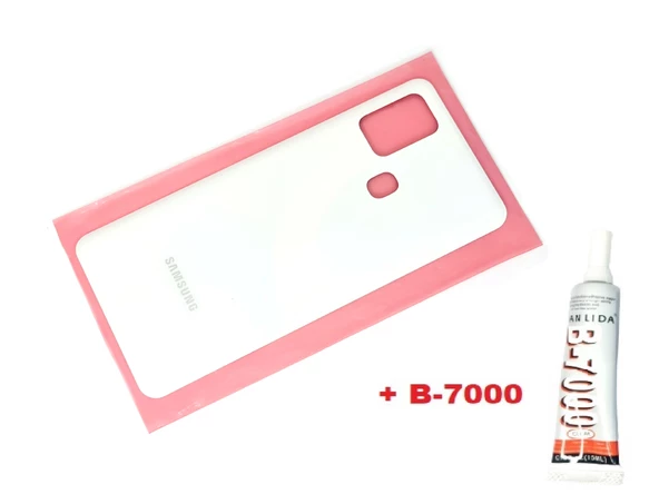 Samsung Galaxy A21S A217 Arka Pil Batarya Kapağı (B-7000) BEYAZ