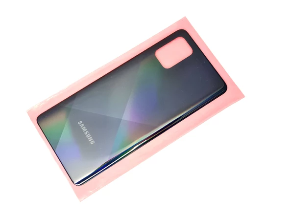 Samsung Galaxy A71 A715 Arka Pil kapağı (B-7000) SİYAH - Resim 2