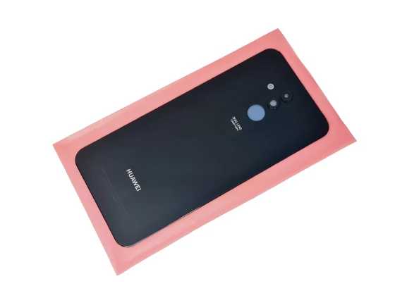 Tkgz Huawei Uyumlu MATE 20 Lite Arka Pil Batarya Kapağı (Kamera Lensli CAM) SİYAH ürün görseli