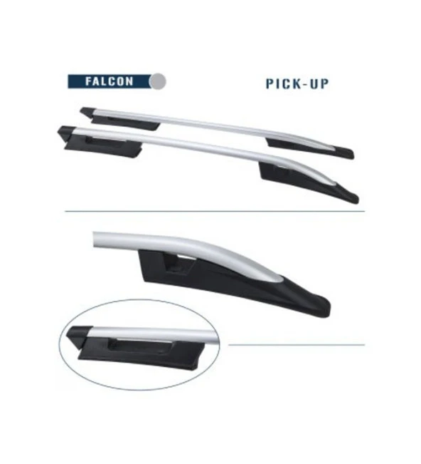 Ford Ranger Tavan Çıtası Falcon Gri 2015+ sonrası uyumlu - Resim 4