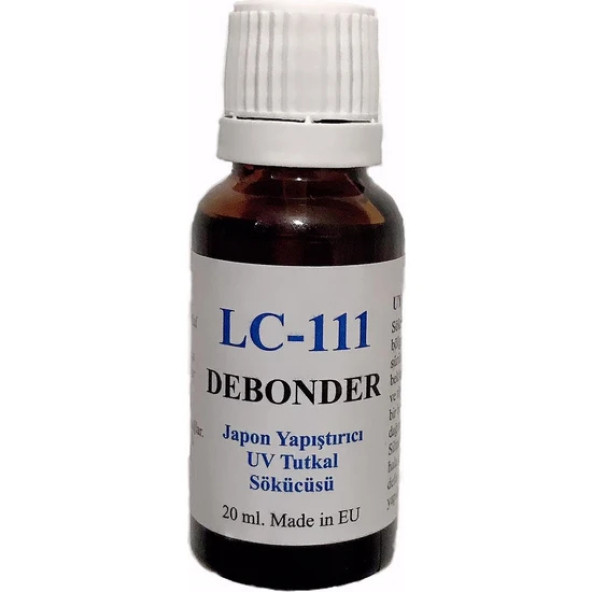 Debonder Japon Yapıştırıcı ve Uv Yapıştırıcı Çözücü Sıvı 20 ml