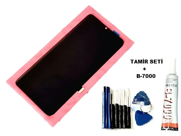 Xiaomi Mi NOTE 10 Lite Lcd Ekran Dokunmatik ORJİNAL (B-7000+Tamir Seti)