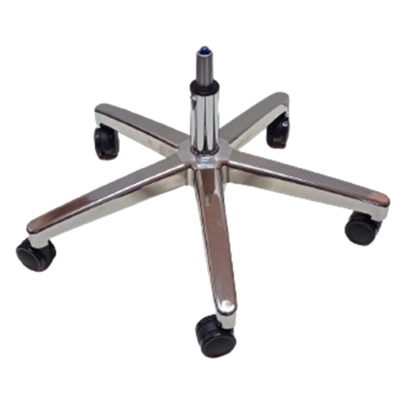 Oyuncu Koltuğu Yıldız Ayağı Krom Pistonlu Büyük Tekerli - Resim 4