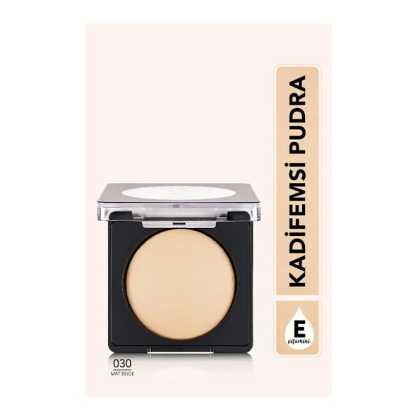 Flormar Baked Powder 30 Mat Beige Pudra