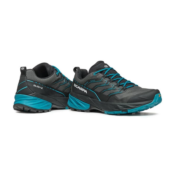 Scarpa Rush 2 Gore-Tex Koşu Ayakkabısı Anthracite-Ottanio - Resim 7